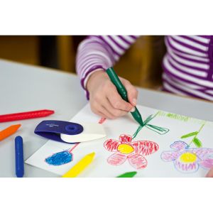 Faber-Castell Пастели Jumbo Grip, 12 цвята