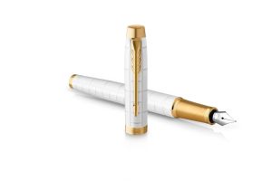 Писалка Parker Royal IM Premium Pearl GT, M, с кутия