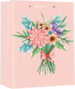 Подаръчна торбичка Everyday Jumbo Flowers, 33x45x11 cm