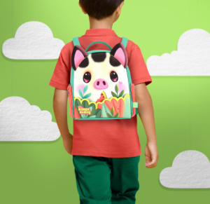 Мини раница Bangoberry Piggy Pig, 21х23х9см