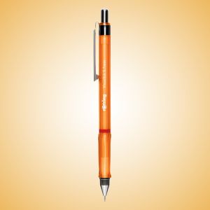 Комплект Rotring Visuclick автоматичен молив, гума, графит, оранжев 0,5