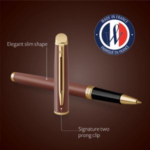 Ролер Waterman Hemisphere Understated, ЧЕРВЕН GT