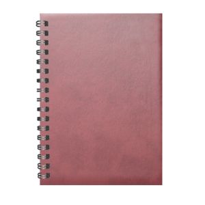 Бележник Gray А5, със спирала, 200 стр., бордо