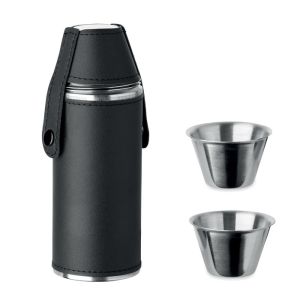 Джобна бутилка 230ml с 2 чаши x 20ml