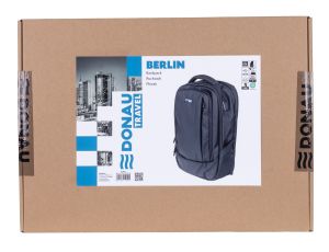 Раница за лаптоп 15,6" Donau Travel Berlin, черна