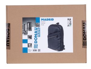 Раница за лаптоп 15,6" Donau Travel Madrid, черна