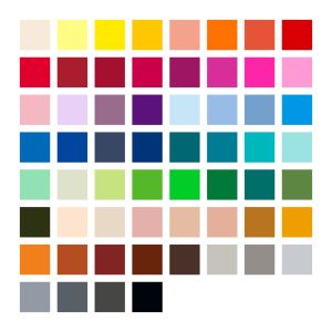 Флумастри Staedtler Pigment Brush 371, 60 цвята