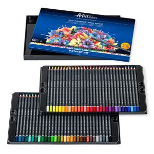 Цветни  моливи Staedtler Mars Lum. Aquarell 104, 60 цвята