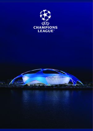 Тетрадка с телчета А5, 60 листа, широки редове, UEFA