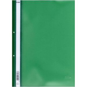Папка PVC с перфорация, EXXO, Зелен