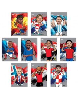 Тетрадка A4 Mar Mar Football Icons 40л