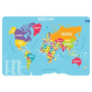 Подложка за бюро Spree World 43х29см