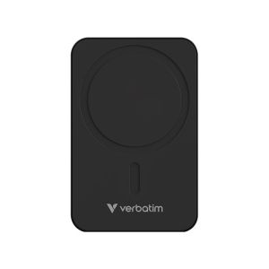Външна батерия Verbatim Charge'n'Go, магнитна, 20000 mAh, черна