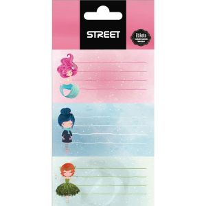 Етикети за тетрадка Street Mermaid