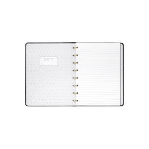 Filofax Тефтер Moonlight, A5, черен