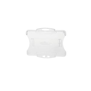 Durable Бадж, хоризонтален, пластмасов, за 1 карта, прозрачен, 10 броя
