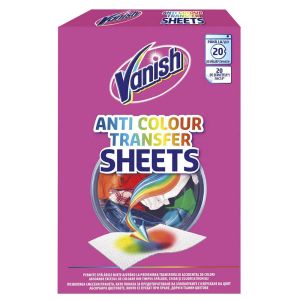 Цветоулавящи кърпички Vanish, 20 броя