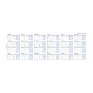 Filofax Пълнител за органайзер, А5, за 2024-2027 година, 4 години на страница в разгъвка