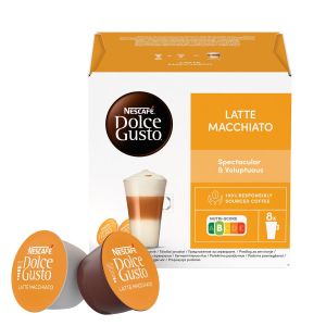 Nescafé Dolce Gusto Кафе капсула Latte Macchiato, 16 броя