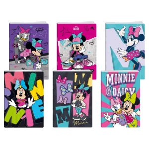 Тетрадка Best Buy Premium, Minnie Mouse, A4, широки редове, офсетова хартия, 50 листа, асорти, 1 брой