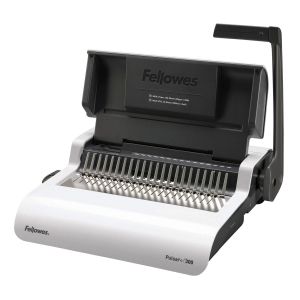 Машина за подвързване Fellowes Pulsar, ръчна, с пластмасова спирала, A4, до 300 листа