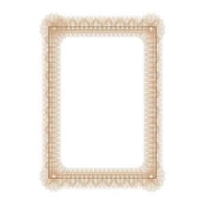 Office 1 Дизайн хартия Cream RI004, 170 g/m2, 10 листа