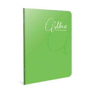 Gipta Тетрадка Mica, А5, бяла хартия, малки квадратчета, PP корица, 40 листа