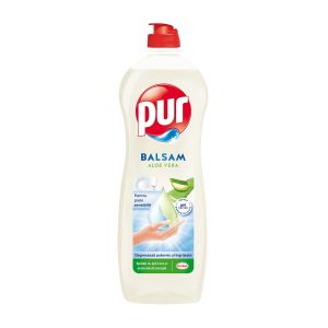 Препарат за миене на съдове Pur Duo Power, алое вера, 750 ml