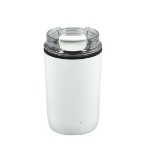 Термочаша Jansen, неръждаема стомана, двустенна, 300 ml, бяла