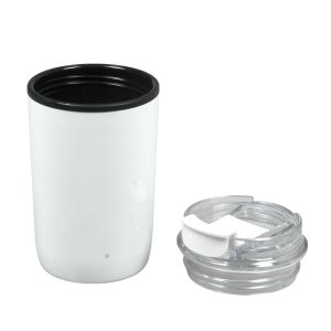 Термочаша Jansen, неръждаема стомана, двустенна, 300 ml, бяла