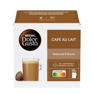 Nescafe Dolce Gusto Кафе капсула Caffe, Cafe Au Lait, 16 броя