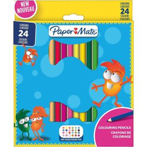 Цветни моливи Papermate, 24 цвята