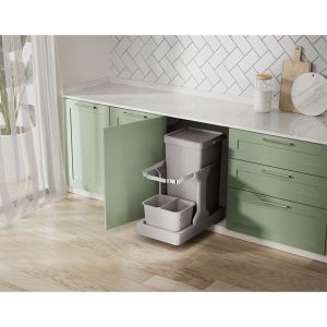 Кош за отпадъци Eko Deco, за вграждане, 20 и 4 L