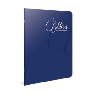 Gipta Тетрадка Mica, А5, бяла хартия, широки редове, PP корица, 80 листа