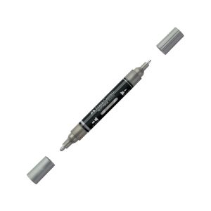 Faber-Castell Акрилен маркер Multimark, № 251, сребрист
