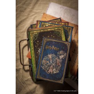 Paperblanks Тефтер Legends of Hogwarts, Midi, широки редове, твърда корица, 72 листа