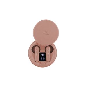 Слушалки TNB Shiny 2, безжични, с Bluetooth, 95 dB, розови