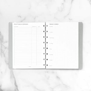 Filofax Пълнител за тефтер Minimal, А5, за дома
