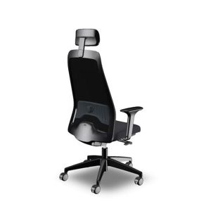 Ергономичен стол Interstuhl EV353, текстил, полиамидна основа, сив