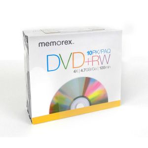DVD-R  Memorex 4.7 GB 4x 10 бр. на шпиндел