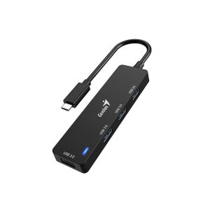 USB Хъб Genius UH-400, 4 в 1, USB Type-A 3.0