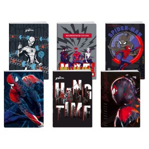 Тетрадка Best Buy Premium, Spiderman, A4, широки редове, офсетова хартия, 50 листа, асорти, 1 брой