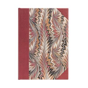 Paperblanks Тефтер Rubedo, Midi, широки редове, твърда корица, 72 листа