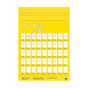 Top Stick Самозалепващи се етикети, A4, 70 х 42.3 mm, 21 броя, 100 листа