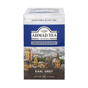 Черен чай  Ahmad Tea Earl Grey, безкофеинов