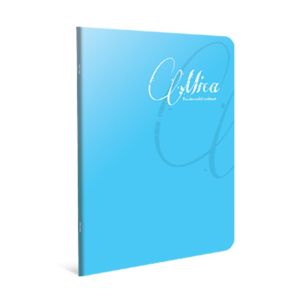 Gipta Тетрадка Mica, А4, бяла хартия, малки квадратчета, PP корица, 40 листа