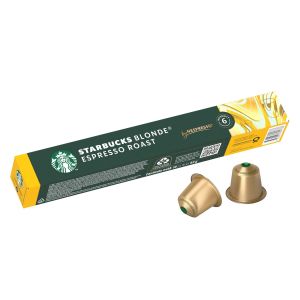 Starbucks Кафе капсула Blonde Espresso Roast, за Nespresso, 10 броя