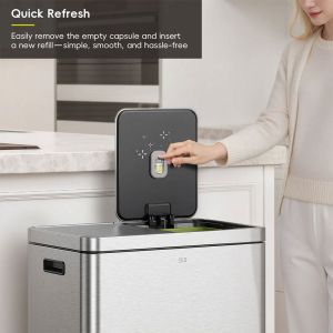 Пълнител за ароматизатор Eko Refresh, 4 броя