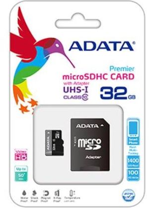 Преносима памет ADATA Premier MicroSD 32GB Class 10 UHS-I