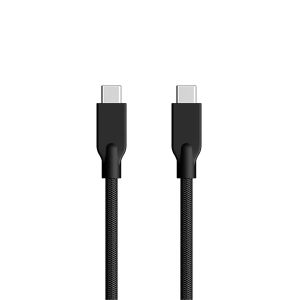 Кабел за бързо зареждане Genius ACC-C2CC, USB Type-C към USB Type-C, 100 cm, черен